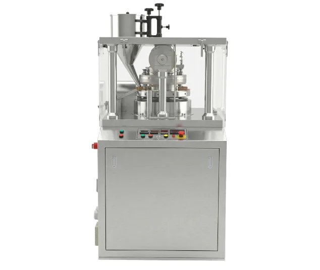 An Eco III SL rotary tablet press.