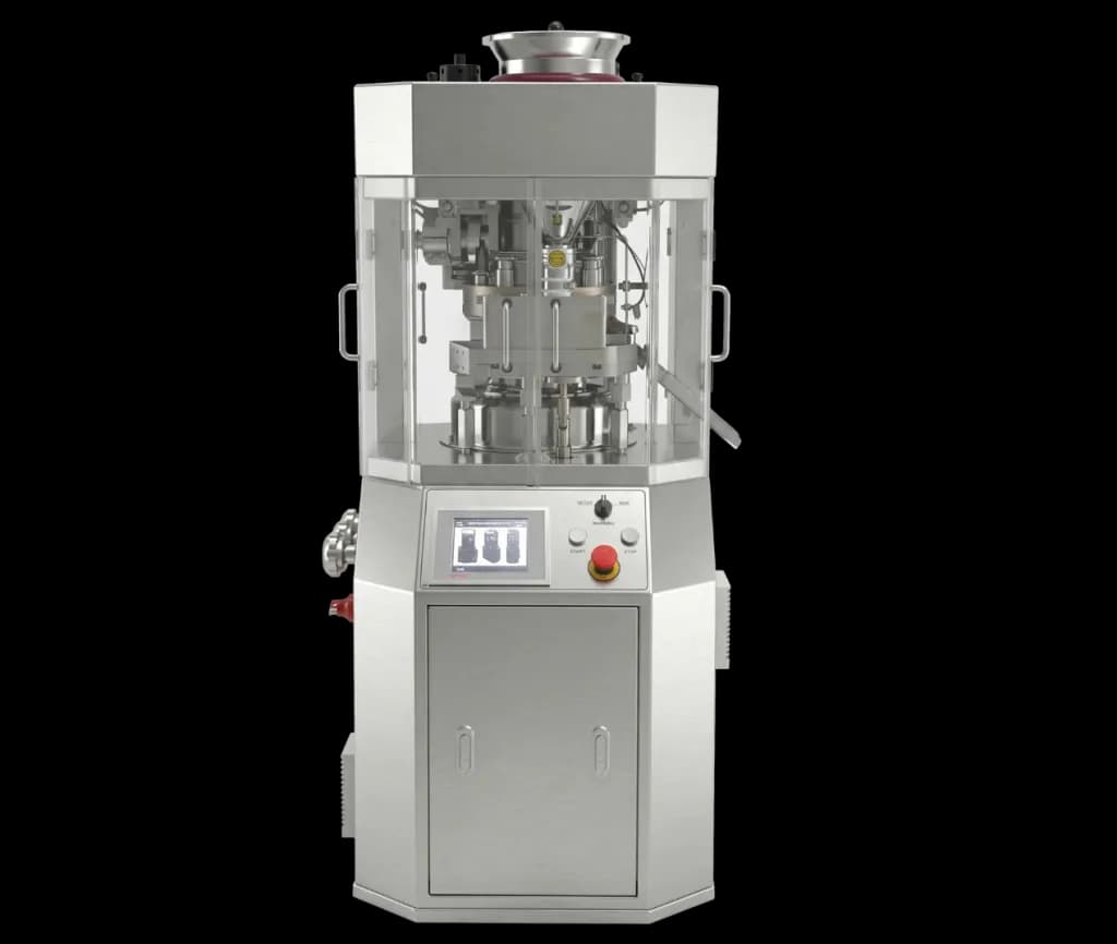 An EP200 rotary tablet press