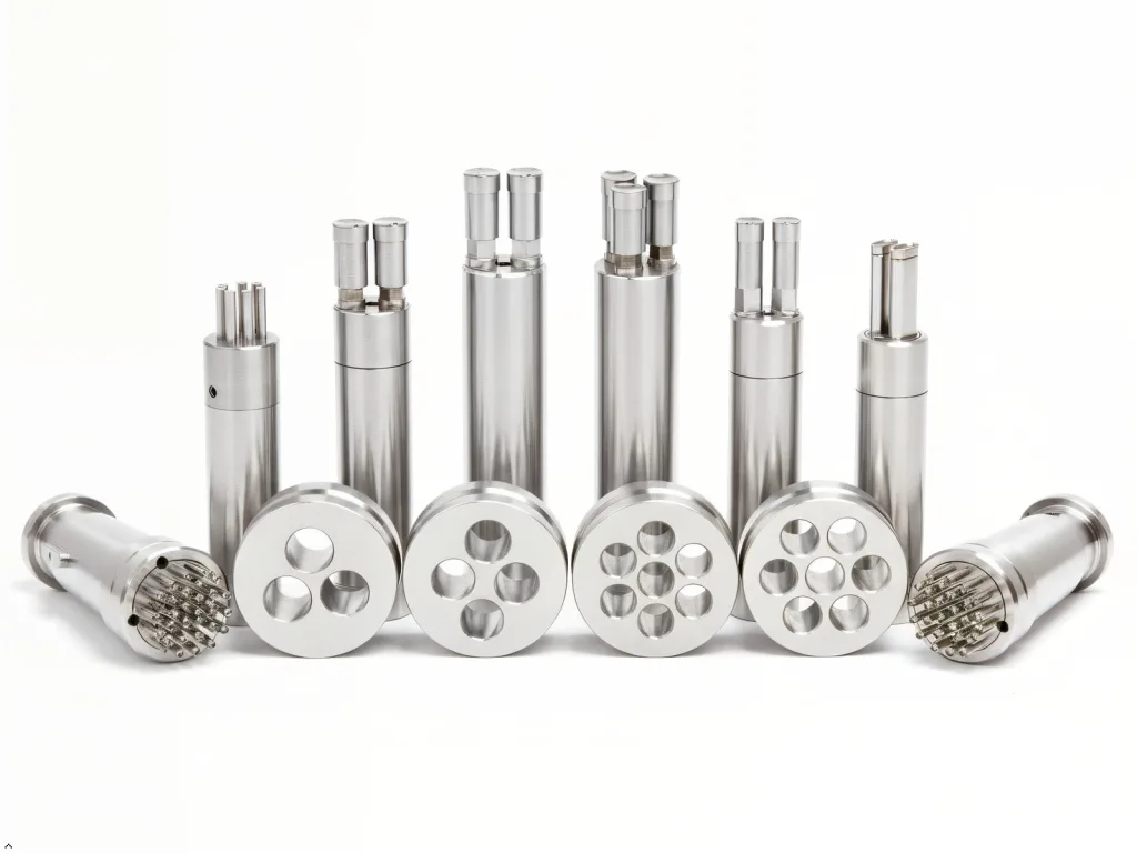 Multi-tip compression tooling