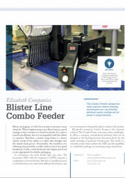 Blister Feeder - Tech Profile