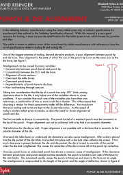 Punch & Die Alignment